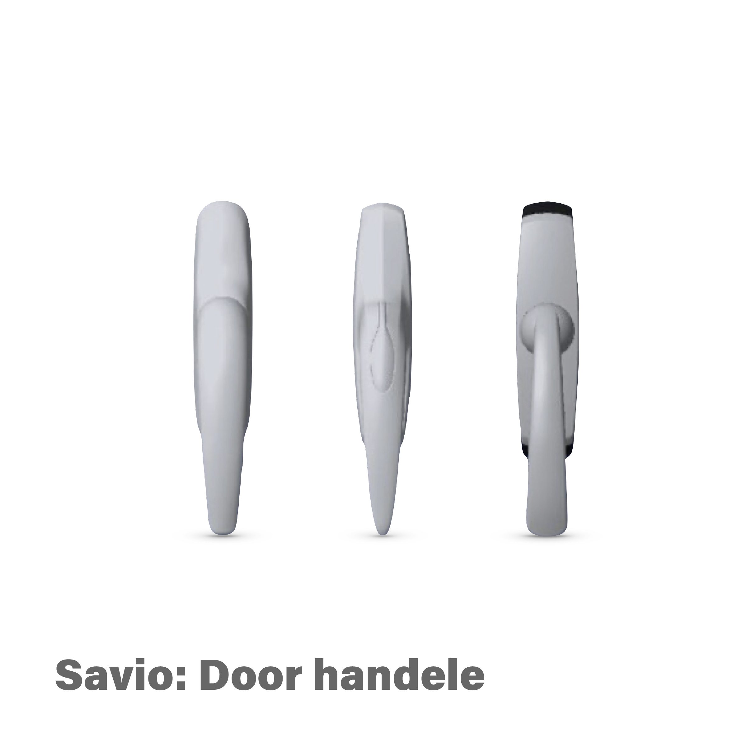 Savio Door Handle industrial design by Vladimir Bozanic